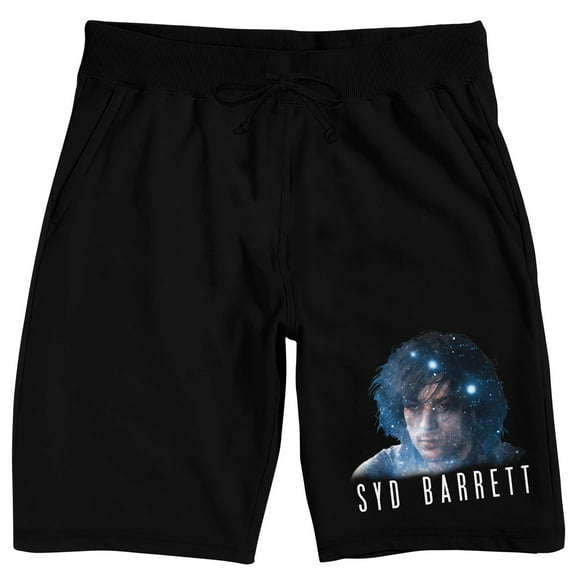 Syd Barrett Holographic Syd Men's Black Sleep Pajama Shorts
-Large