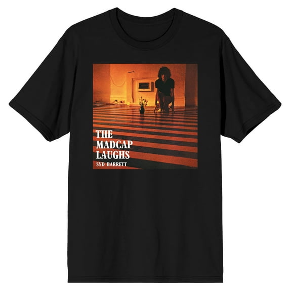 Syd Barrett The Madcap Laughs Men's Black Short Sleeve Tee-5XL