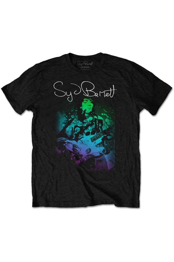 Syd Barrett Unisex T-Shirt Psychedelic (Small)