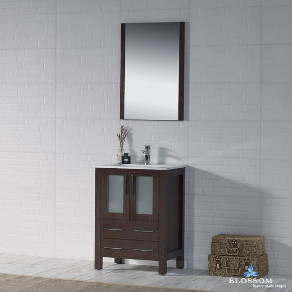 Sydney 24" w/ Mirror (Wenge)