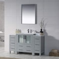 thumbnail image 1 of Sydney 54" w/ Double Side Cabinets (Metal Grey), 1 of 7