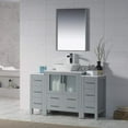 thumbnail image 1 of Sydney 54" w/ Vessel Sink and Double Side Cabinets (Metal Grey), 1 of 8