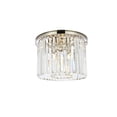 thumbnail image 1 of Sydney 6 light Polished nickel Flush Mount Clear Royal Cut Crystal, 1 of 9