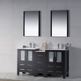 thumbnail image 1 of Sydney 60" Double w/ Mirrors (Espresso), 1 of 8