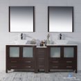 thumbnail image 1 of Blossom Sydney 84" Bathroom Vanity w/ Vessel Sinks & Mirrors | Wenge | Modern, Spacious Design, 1 of 3