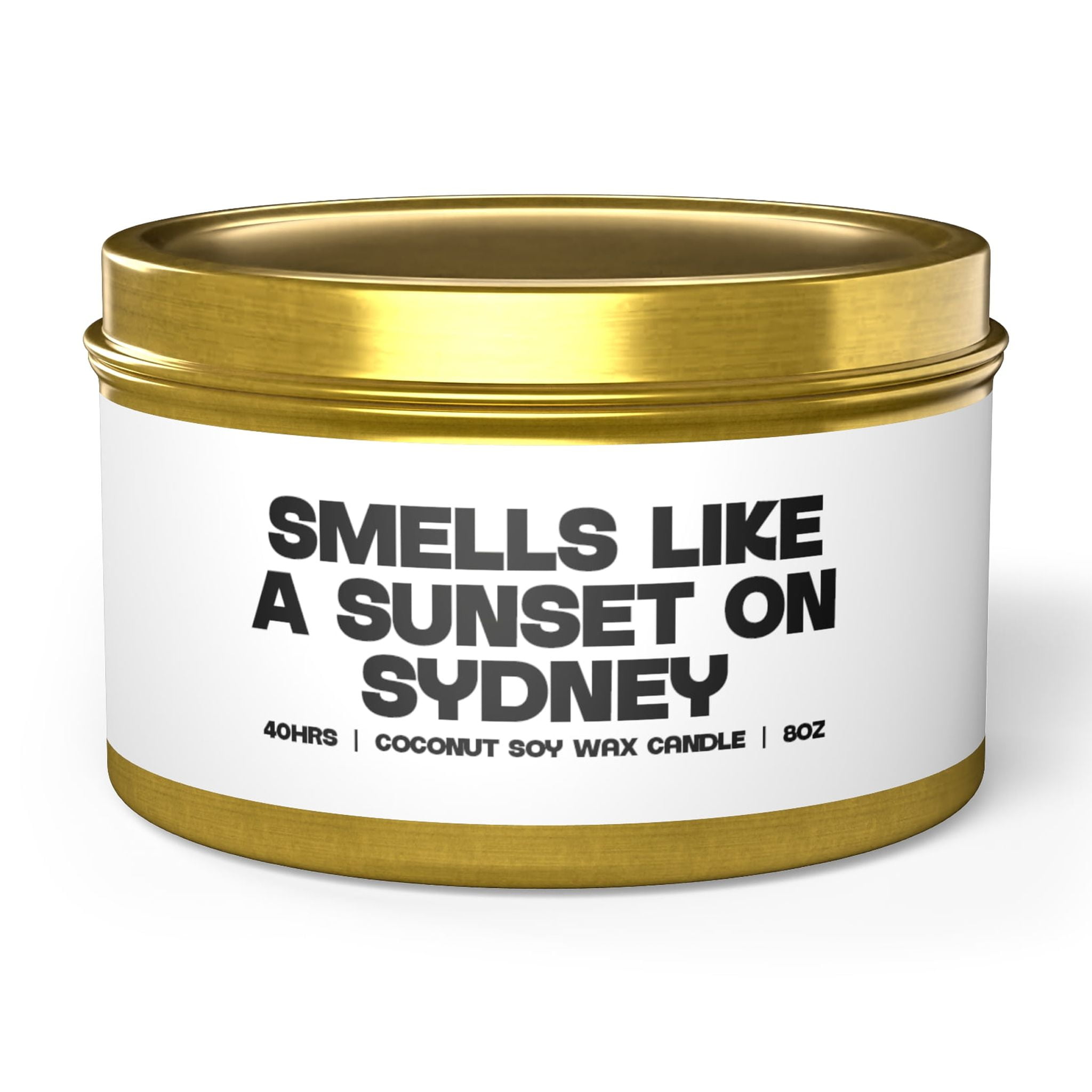 Sydney Australia Australian Best Friend Coworker Tin Candle Gift Home Decor