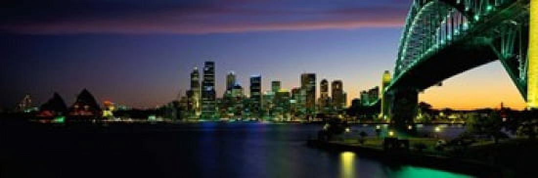 Sydney Australia Canvas Art - Panoramic Images (18 x 6)