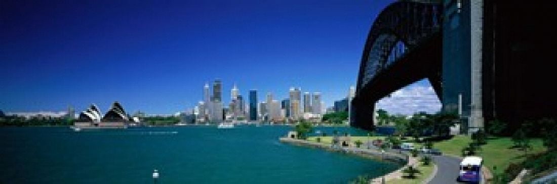 Sydney Australia Canvas Art - Panoramic Images (18 x 6)