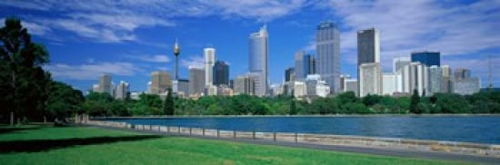 Sydney Australia Canvas Art - Panoramic Images (36 x 12)