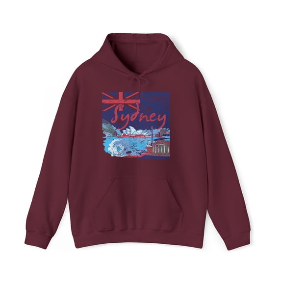 Sydney Australia Famous Traveller Unisex Heavy Blend™ Hooded Sweatshirt