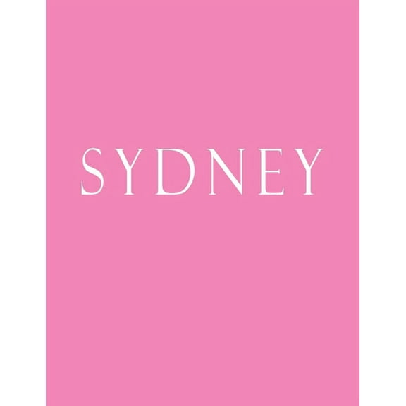 Sydney: Decorative Book to Stack Together on Coffee Tables, Bookshelves and Interior Design - Add Bookish Charm Decor to Your Home - Stack Deco Books together to create Your unique Fashion Design styl