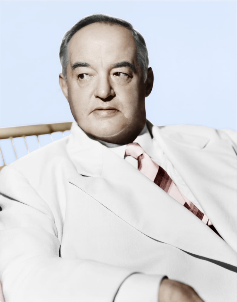 Sydney Greenstreet Canvas Art - (16 x 20)