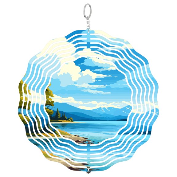 Sydney Harbour Bridge Australia 3D Wind Spinner Metal Hanging Decor Outdoor Yard Art Gift For Architecture