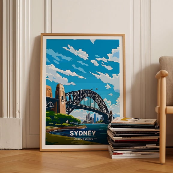 Sydney Harbour Bridge Australia Wall Decor