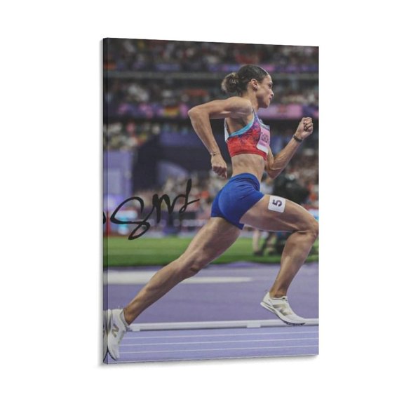 Sydney Mclaughlin Canvas Poster Artworks Picture Print Poster Wall Art Painting Canvas Gift Decor Home Posters Decorative 20x30inch(50x75cm)