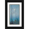 thumbnail image 1 of Sydney Mortimer Laurence 14x24 Black Ornate Framed Double Matted Museum Art Print Titled: Keeping Warm (1921), 1 of 5