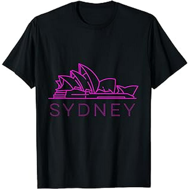 Sydney Opera House Souvenir Australian Gifts Minimalist TShirt