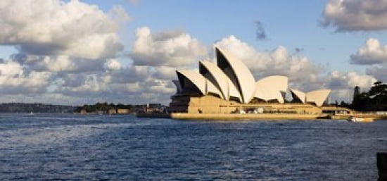Sydney Opera House Sydney New South Wales Australia Canvas Art - Panoramic Images (24 x 12)