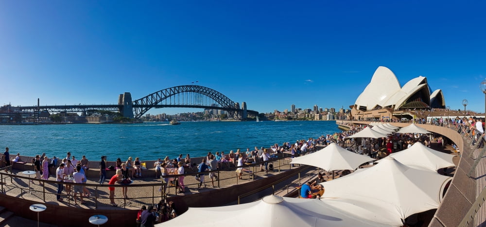 Sydney Opera House Sydney New South Wales Australia Canvas Art - Panoramic Images (27 x 9)
