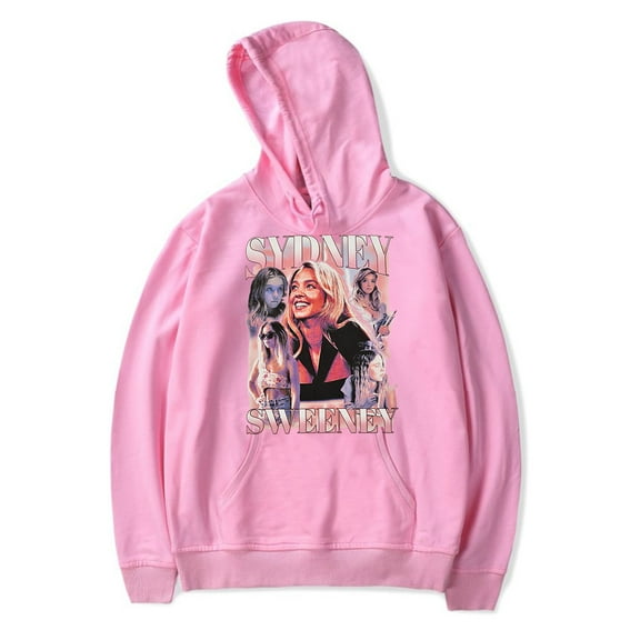 Sydney Sweeney 2025 Hoodies Merch Women Men Long sleeve Fashion Casual Hooded Sweatshirts