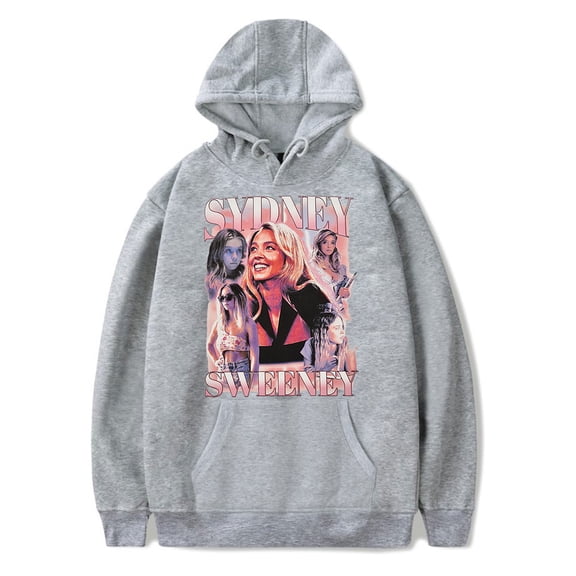 Sydney Sweeney 2025 Hoodies Merch Women Men Long sleeve Fashion Casual Hooded Sweatshirts