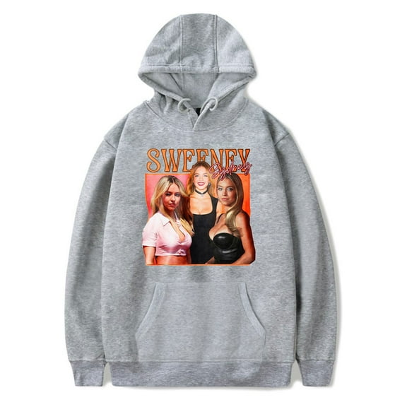 Sydney Sweeney Hoodies Merch Women Men Long sleeve Fashion Casual Hooded Sweatshirts
