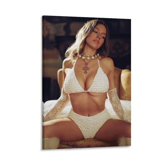 Sydney Sweeney Hot Girl Sexy Poster (24) Poster Decorative Painting Canvas Wall Art Living Room Posters Bedroom Painting 16x24inch(40x60cm)