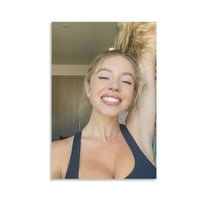 Sydney Sweeney Hot Girl Sexy Poster (68) Canvas Wall Art Prints Poster Gifts Photo Picture Painting Posters Room Decor Home Decorative 16x24inch(40x60cm)