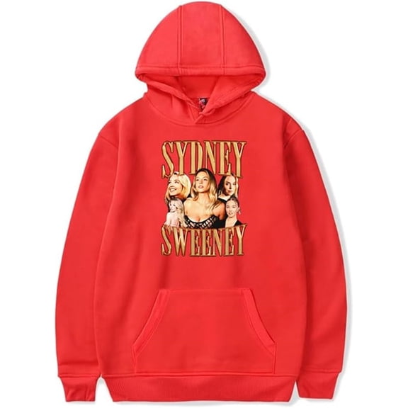 Sydney Sweeney Merch Hoodies Retro Trend Sweatshirts Men's And Women's Fashion Streetwear