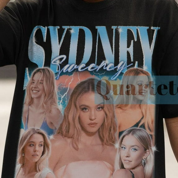 Sydney Sweeney, Sydney Sweeney Shirt, Sydney Sweeney Vintage Tshirt, Sydney Sweeney Fan Tees, Sydney Sweeney Movies, Sydney Sweeney Gift