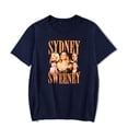 thumbnail image 1 of Sydney Sweeney Vintage T-shirt Unique Short Sleeve Casual Tee Hip Hop Crewneck Top, 1 of 2