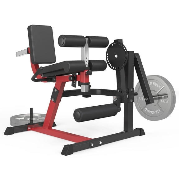 Syedee 3 IN 1Leg Extension and Curl Machine, 450 lbs Adjustable Leg Curl with Plate Loaded, Leg Extender for Home Gym