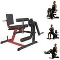 thumbnail image 1 of Syedee 3 IN 1Leg Extension and Curl Machine, 450 lbs Adjustable Leg Curl with Plate Loaded, Leg Extender for Home Gym, 1 of 10