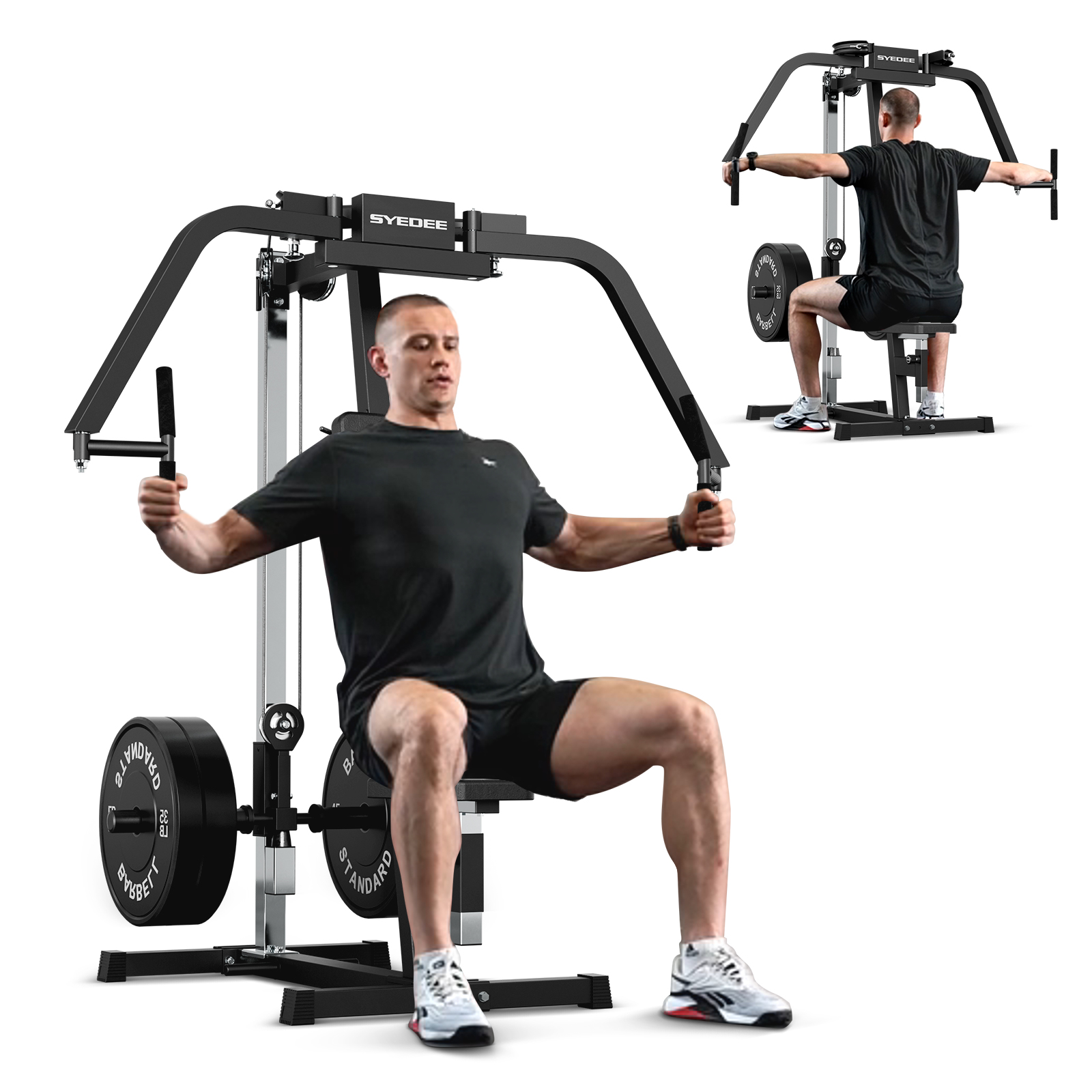 Chest Press Chest Flyes Multi Gym Fly Exercise Theraband Chest Fly