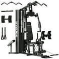 Syedee Home Gym Station, Workout Station with 150LBS Weight Stack, Home