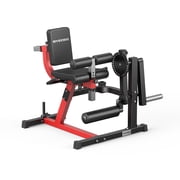 Syedee Adjustable Leg Extension Machine   Multi-function Seat Leg Extension/Leg Curl for Home Use, Plate-mounted Design, 5+28 Levels of Adjustment
