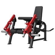 Syedee Adjustable Dual-Independent Leg Machine,   Switchable Single/Double Leg Training   Leg Extension   Lying & Standing Leg Curl   600 lbs Capacity   Plate-Loaded Home Gym