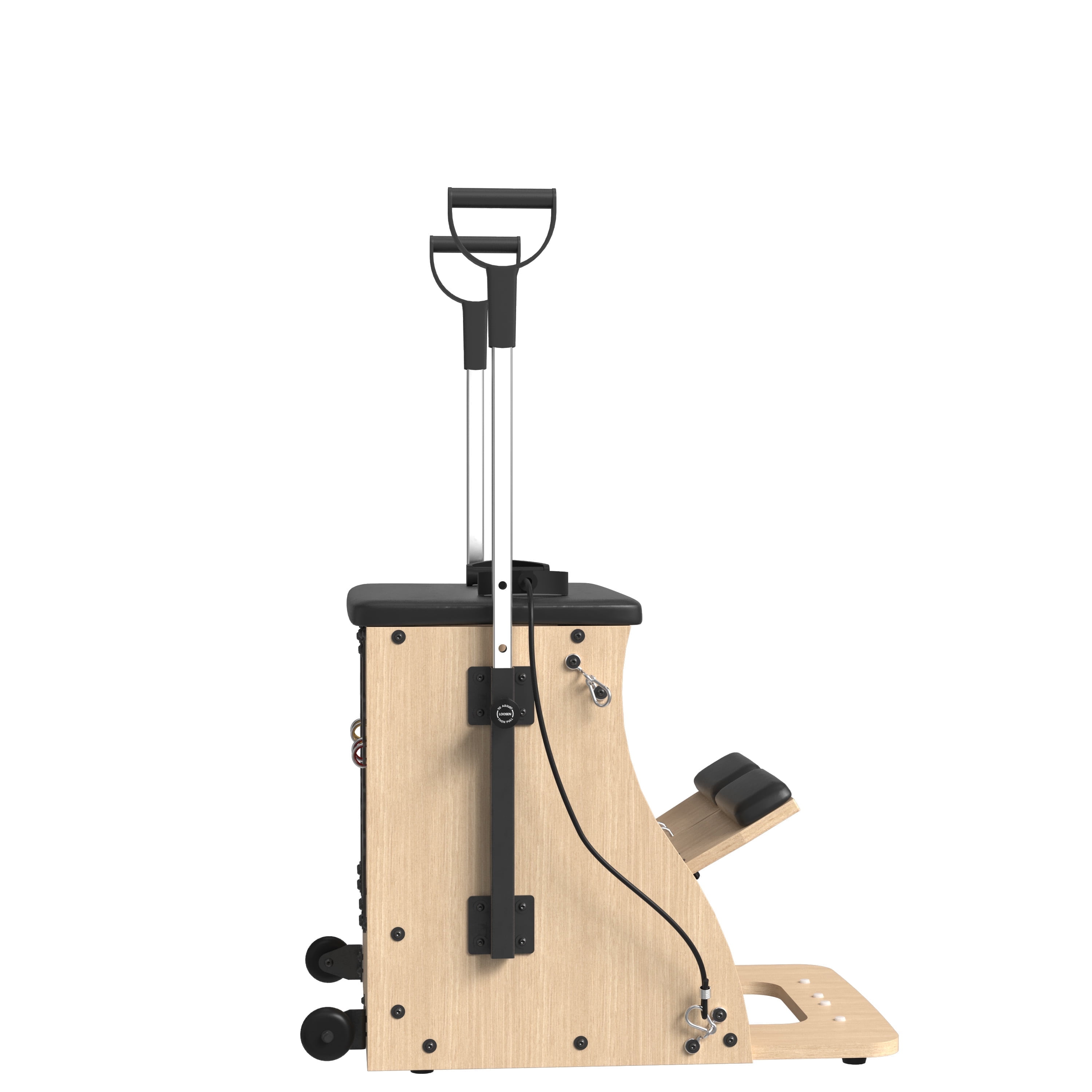 新品ピラティス チェア Mikolo Pilates Chair, Split-Pedal Stability Combo with Handles