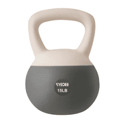 Syedee Soft Kettlebell Set  15lbs Anti-Slip Grip & Wide Handle Design,Soft Kettlebell set, Gentle Floor-Friendly Impact, for Home Functional Training, Home Gym