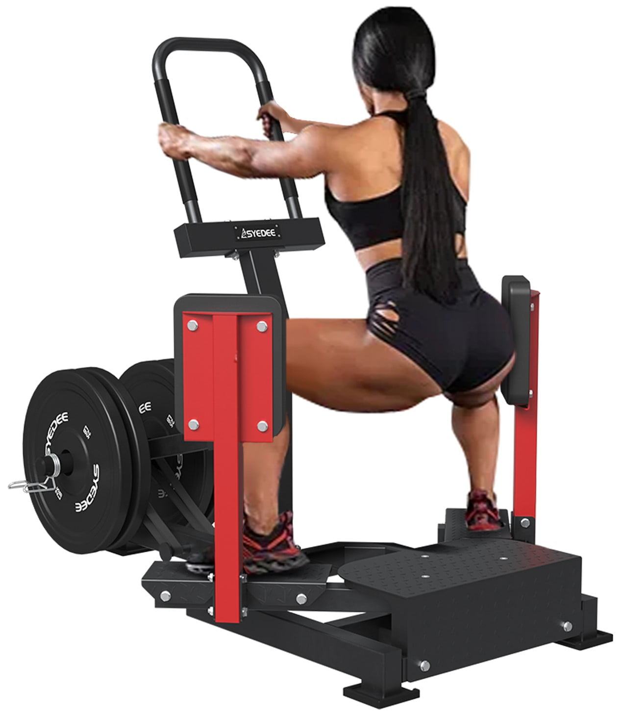 Syedee Standing Hip Abductor Machine, PlateLoaded Inner Thigh Machine