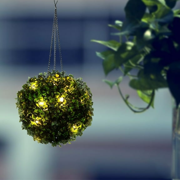 Syenll Hanging Solar Lights, Outdoor Solar Lantern Lights, Waterproof Decorative Solar Lights for Patio Yard Decoration, Warm White