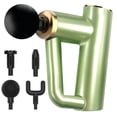 thumbnail image 1 of Syenll Massage Gun, Massage Gun Deep Tissue, Percussion Massage Gun with 4 Heads and 6 Speeds, Handheld Massager for Athletes Pain Relief, Green, 1 of 8