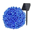 thumbnail image 1 of Syenll Outdoor Solar String Lights, 39ft 100 LED Solar Christmas Fairy Lights for Patio Garden Party Decoration, Blue, 1 of 8
