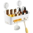 thumbnail image 1 of Syenll Shower Caddy Suction Cup, Removable Shower Shelf Organizer for Bathroom Storage Home & Kitchen, 1 of 8