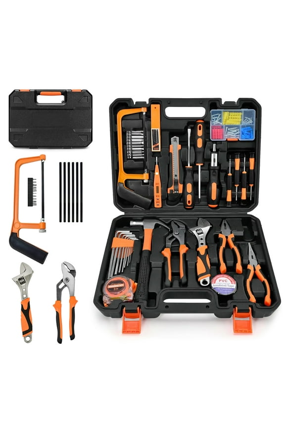 Tool Set, 148 Pcs Home Repair Tool Kit with Storage Case, Household Hand Kit for Maintenance and DIY Projects