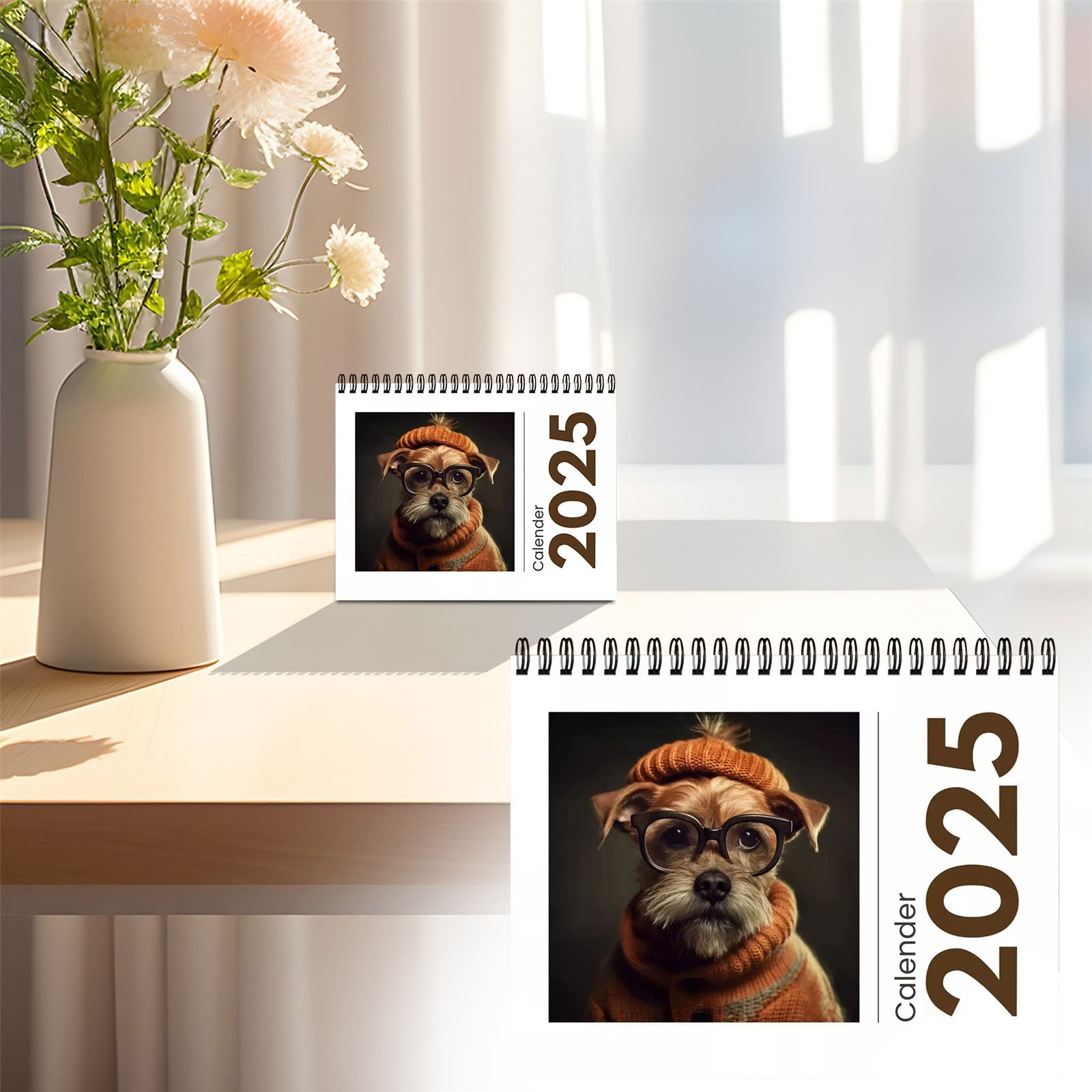 Syinda 2025 Wall Calendar Calendar 2025 Wall Calendar Dog Full Page