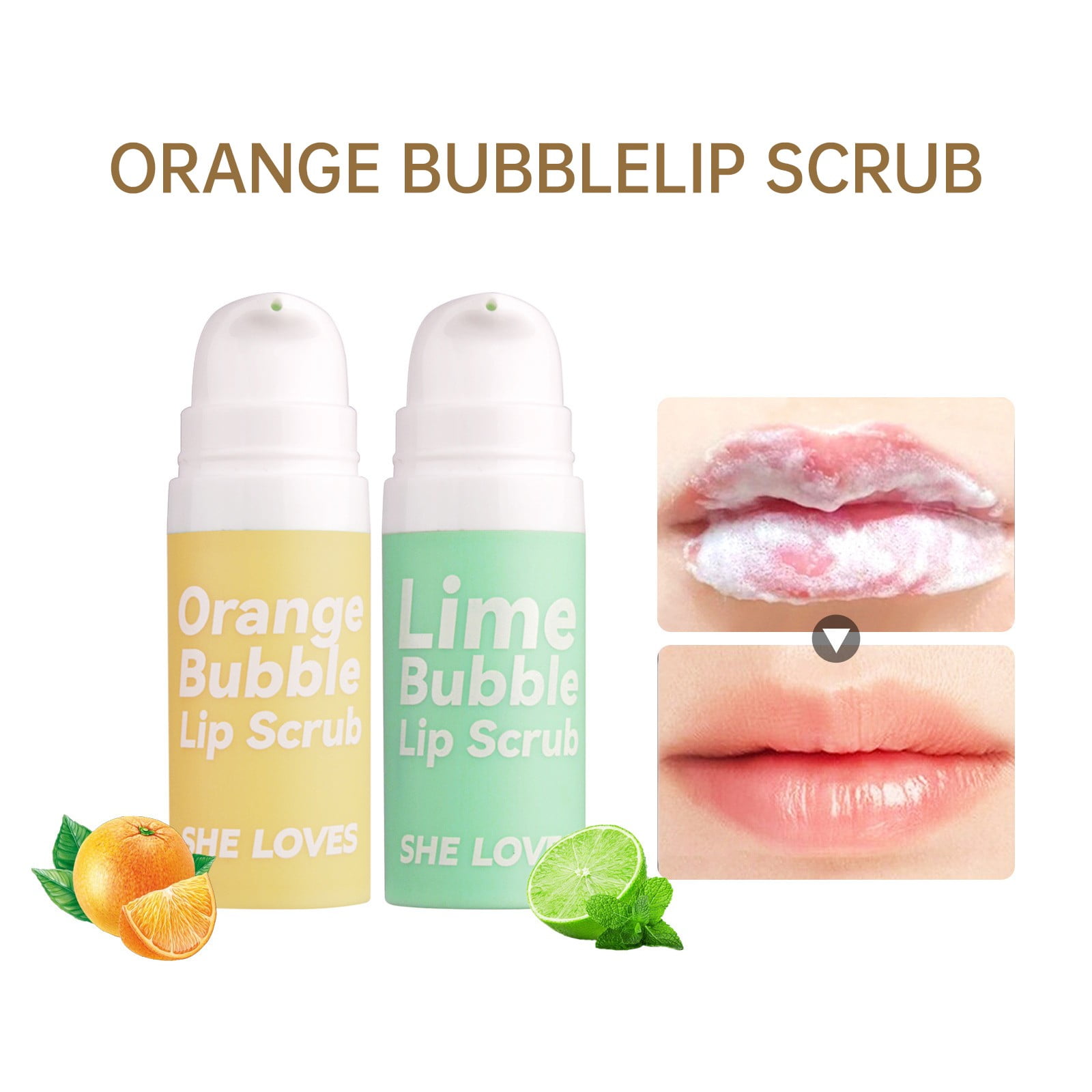 Syinda Lip Scrub Exfoliating Dead Lip Line Lip Bubble Lip Scrub Lip ...