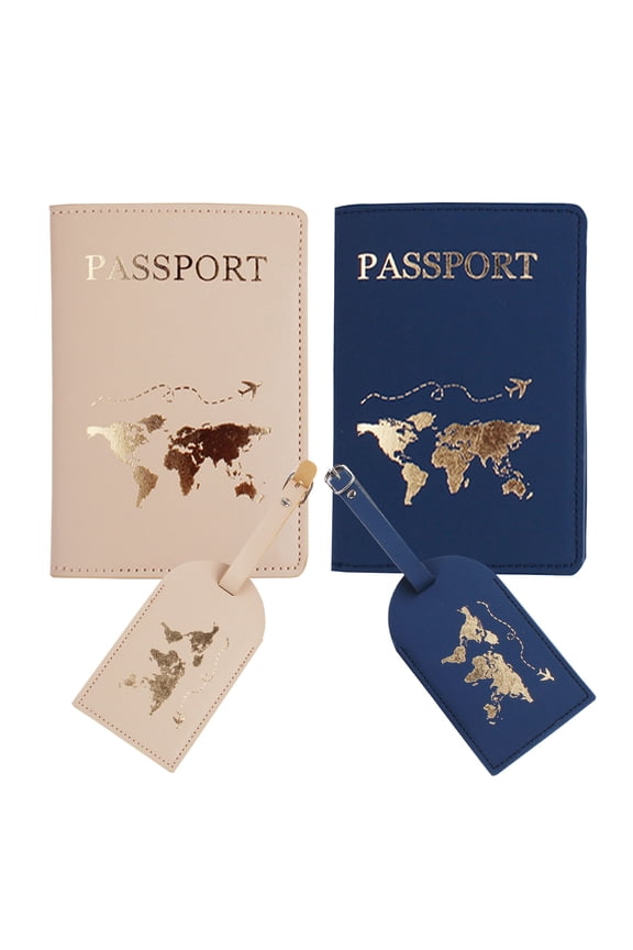 Mr and Mrs Luggage Tags Couples Passport Holder Set,Bridal Shower Gifts, Honeymoon Engagement Gift, Anniversary, Newlywed, Bride Groom, his and her Passport Holder