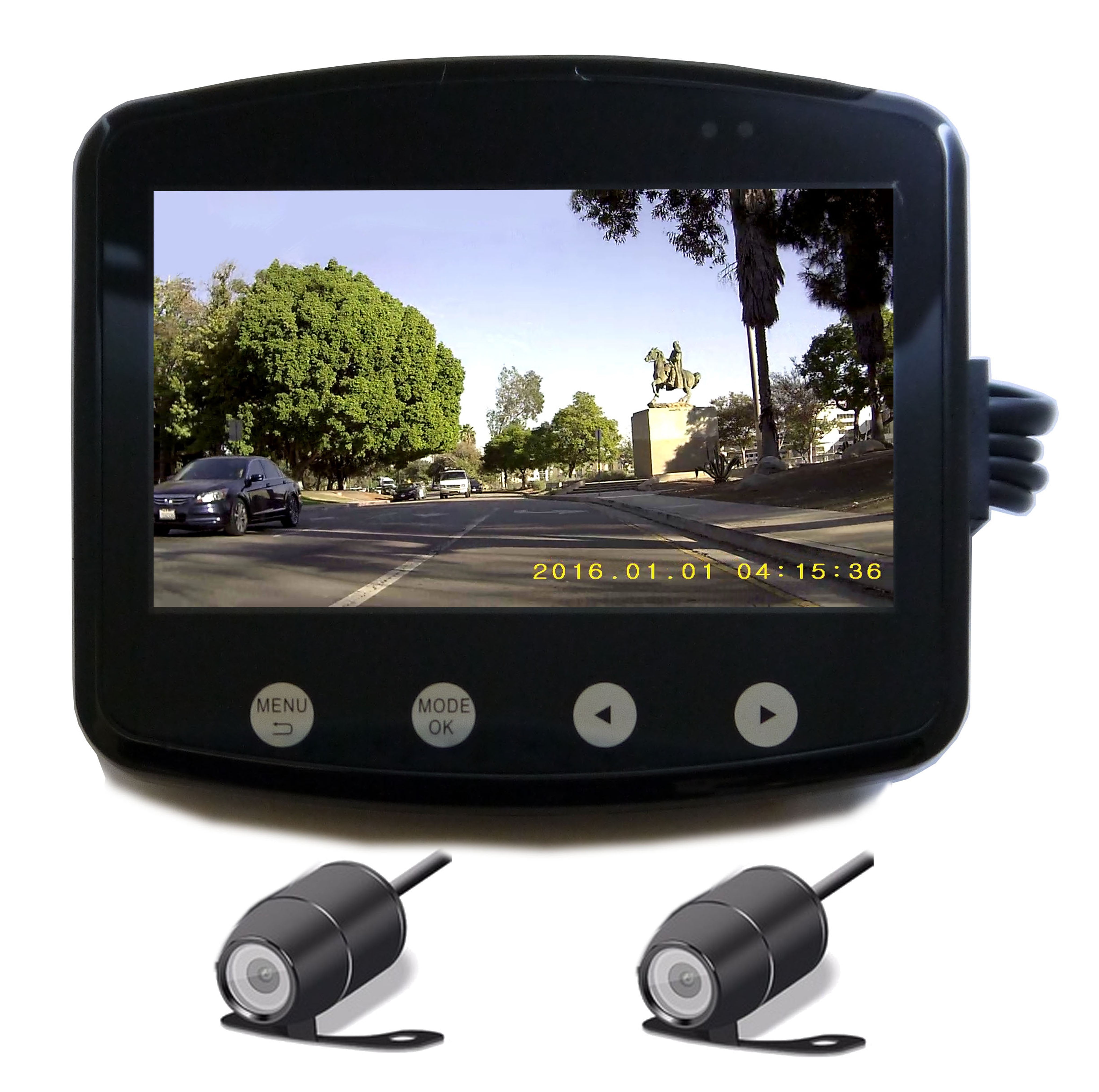 Sykik Rider RW1 fully water resistance camera system for motorcy ...