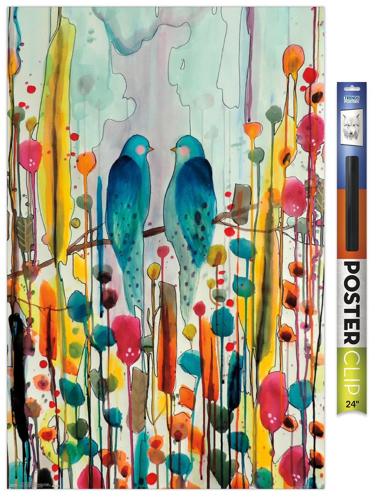 SylVie Demers - Birds Wall Poster, 22.375" x 34"
